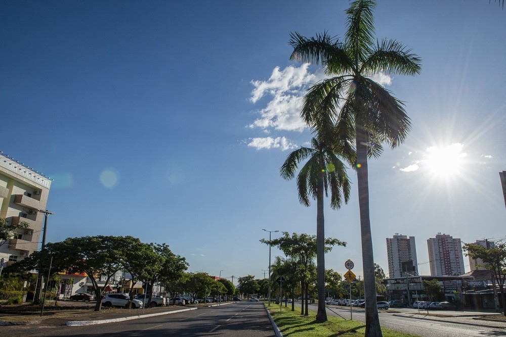 Palmas registra maior temperatura do país pelo segundo dia seguido