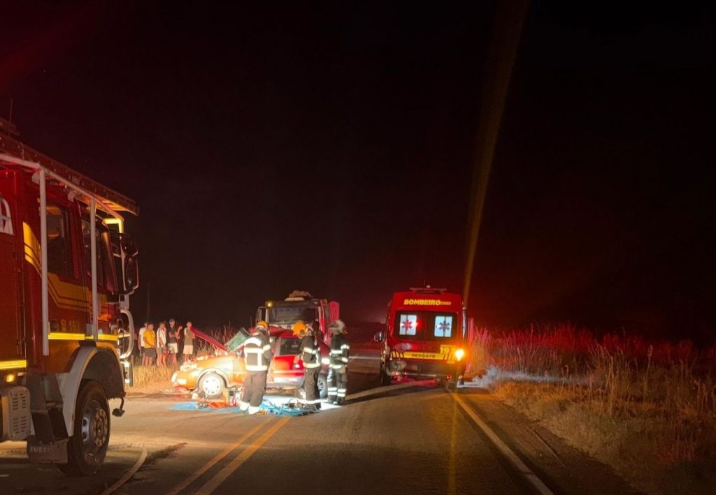 Passageiro morre e motorista fica ferido após acidente com caminhão em trevo na TO-010