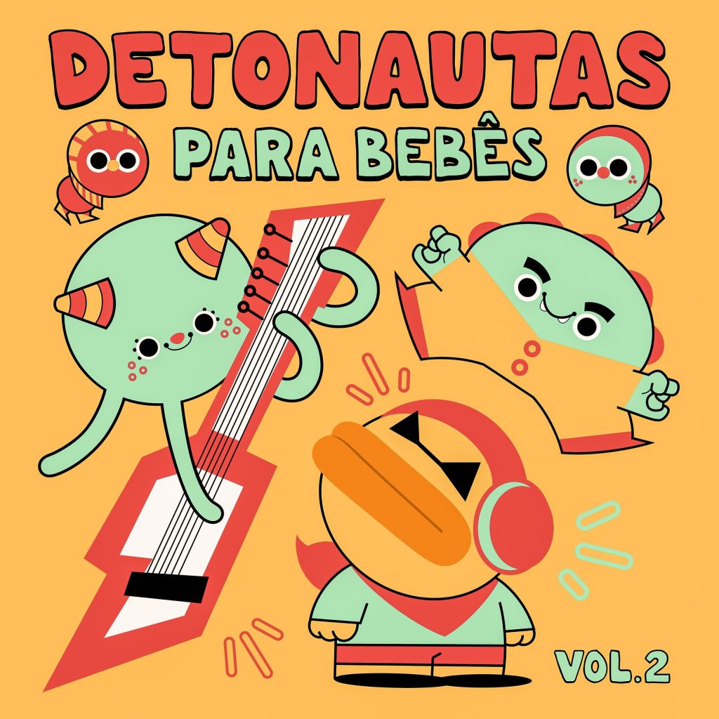 Detonautas lança no Dia das Crianças o segundo álbum para o público infantil